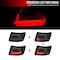 Spec-D Tuning SEDAN LED LIGHT BAR CHROME HOUSING AND SMOKED LENS, 2PK LT-WRX084GLED-SQ-TM - alternate 2